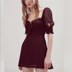 For Love and Lemons Lucky Dice Mini Dress